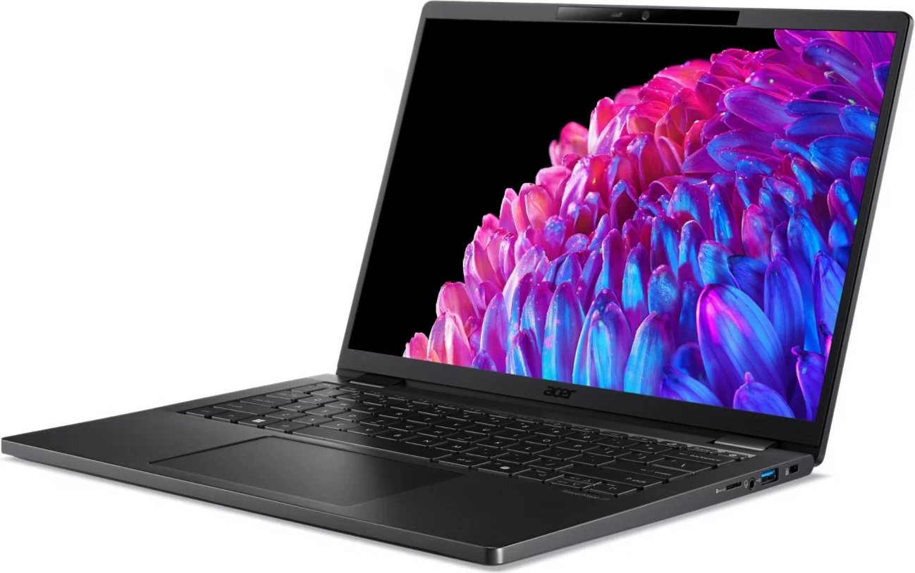 Laptop Acer TravelMate P6 TMP614-73-TCO-72TJ, Intel Core Ultra 7, 32 GB, 1 TB, Galaxy Black