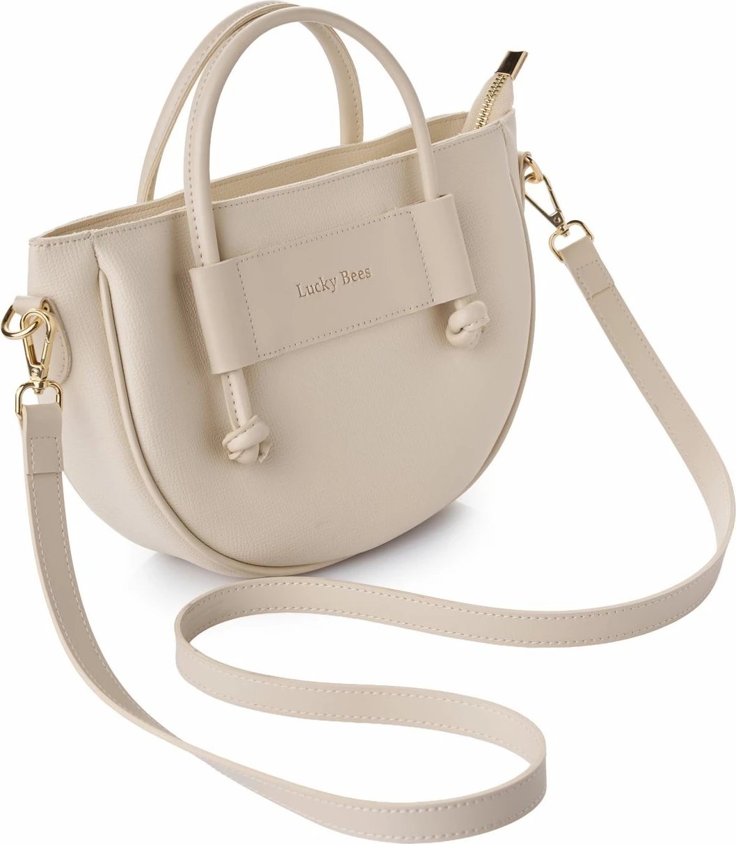 Çantë krahu Lucky Bees Elin v2, ngjyrë krem Çantë krahu Lucky Bees Elin v2, ngjyrë krem