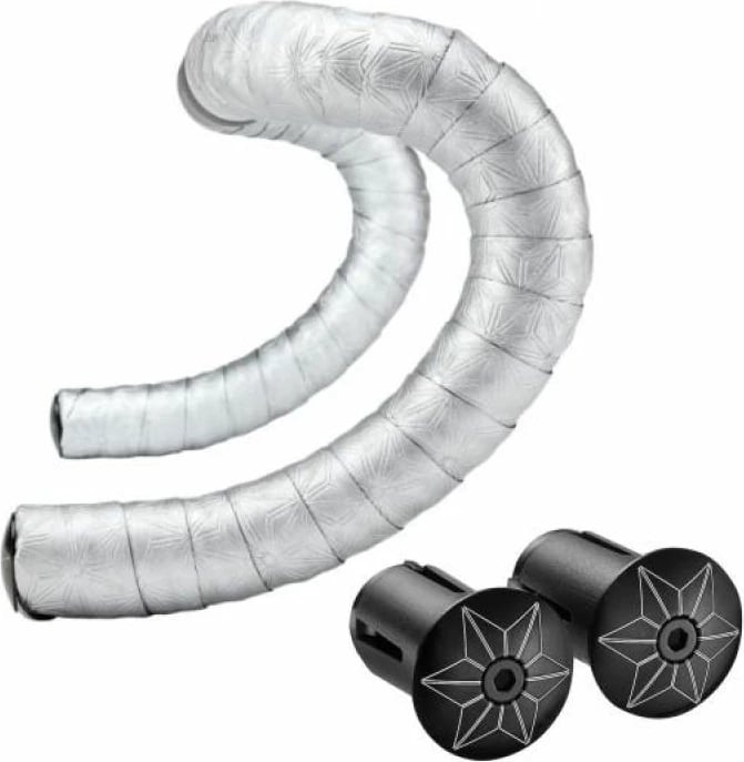 Shirit timoni për biçikletë Supacaz, argjendtë