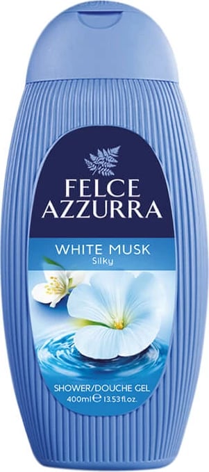 Xhel për dush për femra Felce Azzurra White Musk 400ml