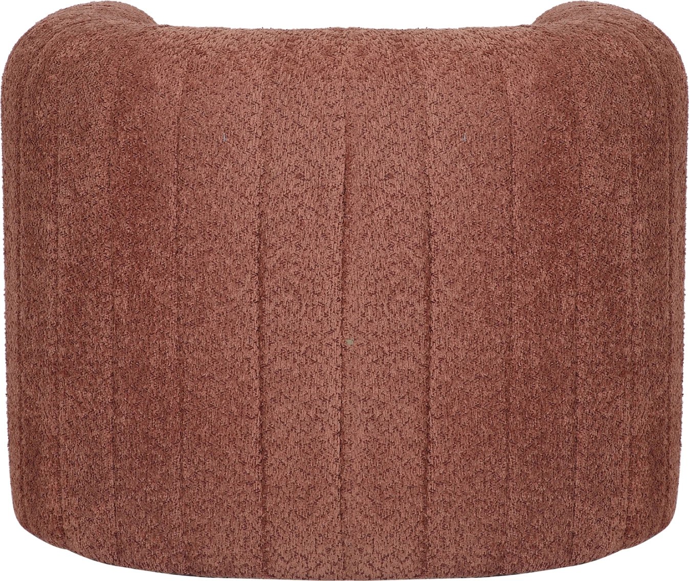 Fotelje RIKER FH9682.02 kornizë metalike, pëlhurë e kuqe tullë, 92x74x69H cm