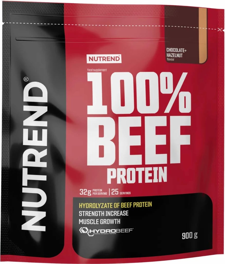 100% Beef Protein 900gr, Çokollatë & Lajthi