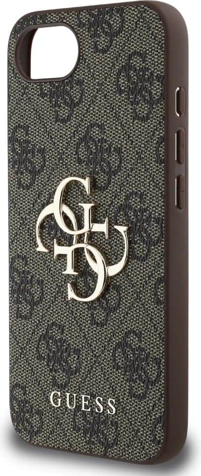 Mbështjellës Guess 4G Big Logo për iPhone 16e, Kafe Mbështjellës Guess 4G Big Logo për iPhone 16e, Kafe