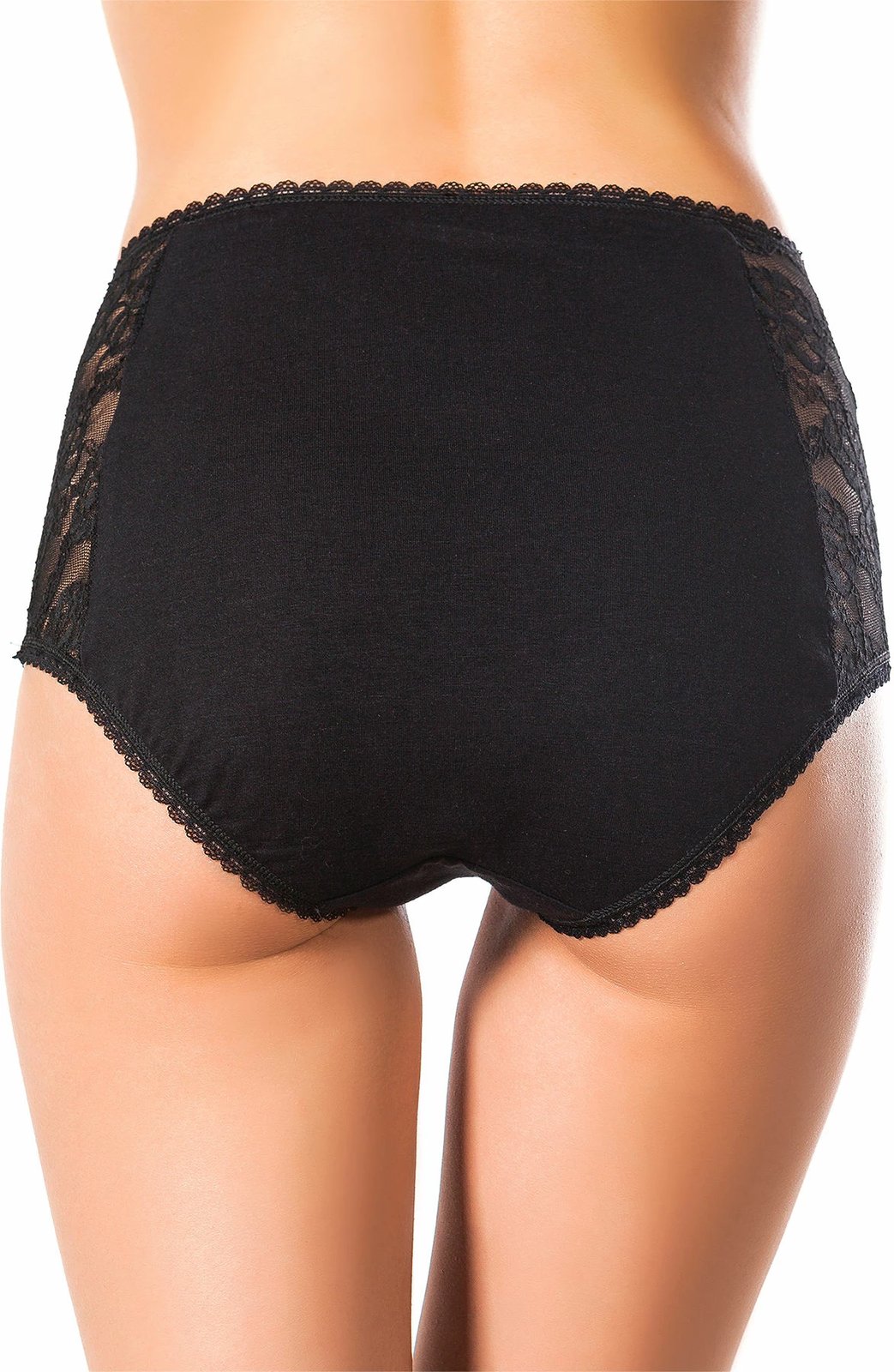 Të brendshme të zeza pambuku Jumeon, 001-013145