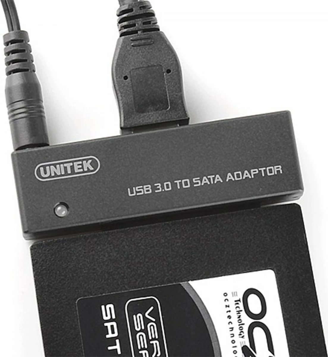 Adapter USB 3.0 në SATA III Unitek Y-1039, i zi