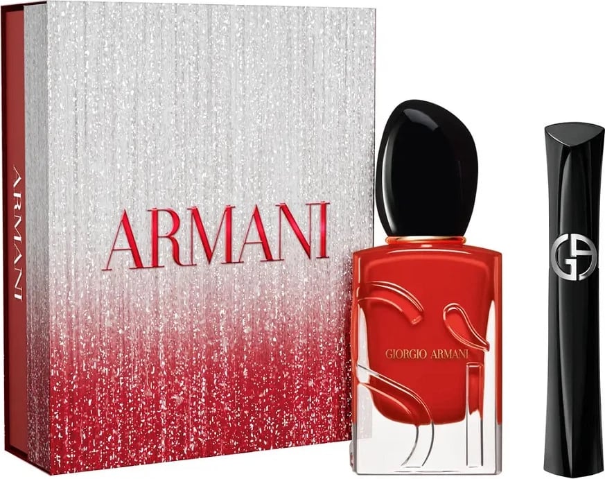 Eau de Parfum për femra Giorgio Armani Si Passione + Maskarë Vertigo Lift, 50ml + 10ml