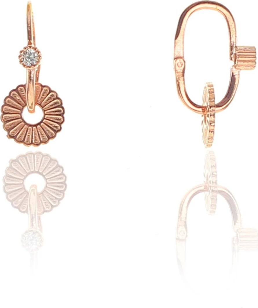 Vathë argjendi ngjyrë rozë gold Jumeon, 8941