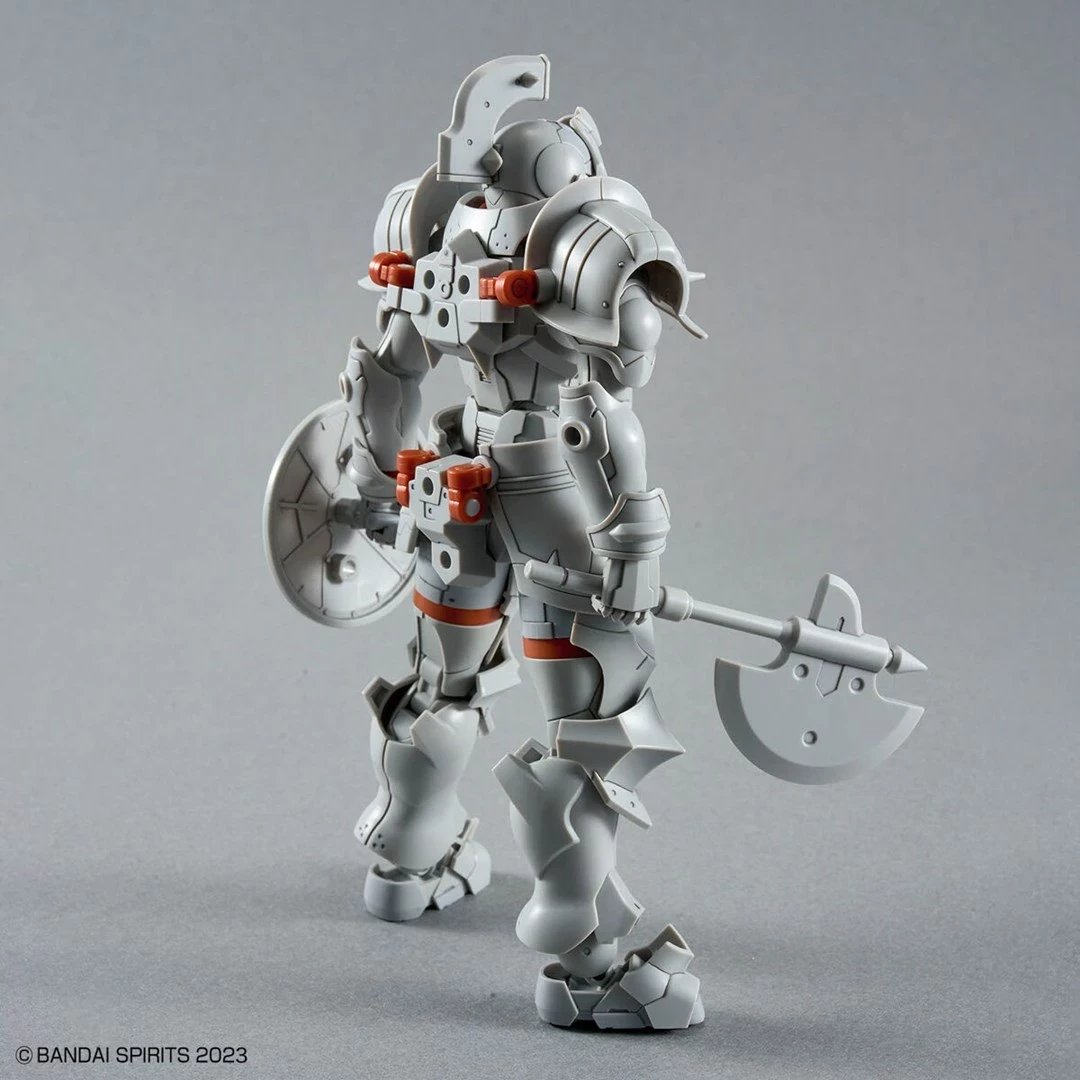 Figurë koleksionuese Bandai 30MF Liber Fighter, gri