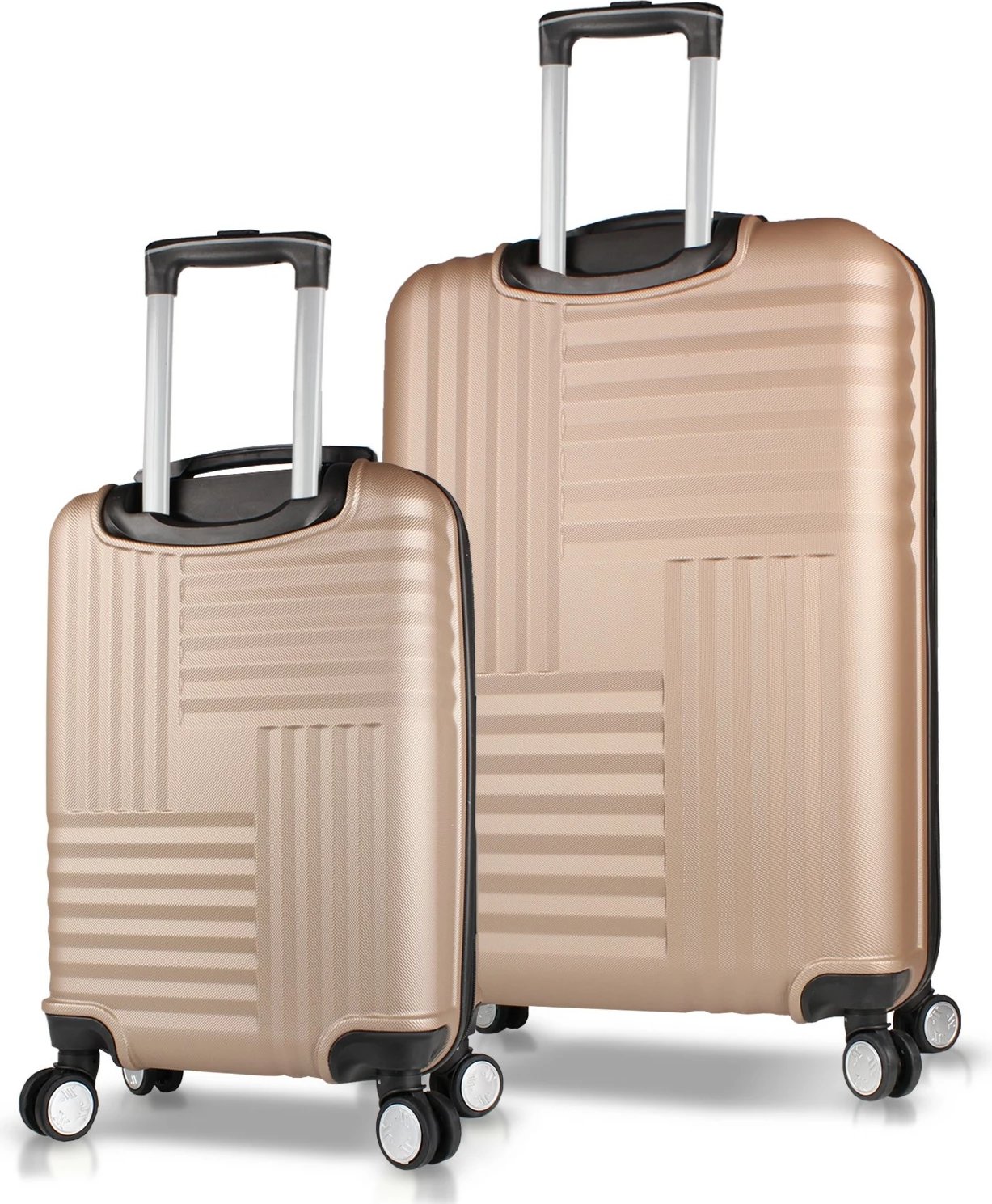 Set valixhesh (2 copë), ngjyrë ari, Zoozie Bags, 8302