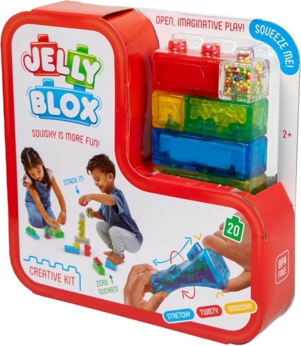 Set lodrash ndërtimi Jelly Blox Goliath, 20 pjesë, plastikë, shumëngjyrëshe