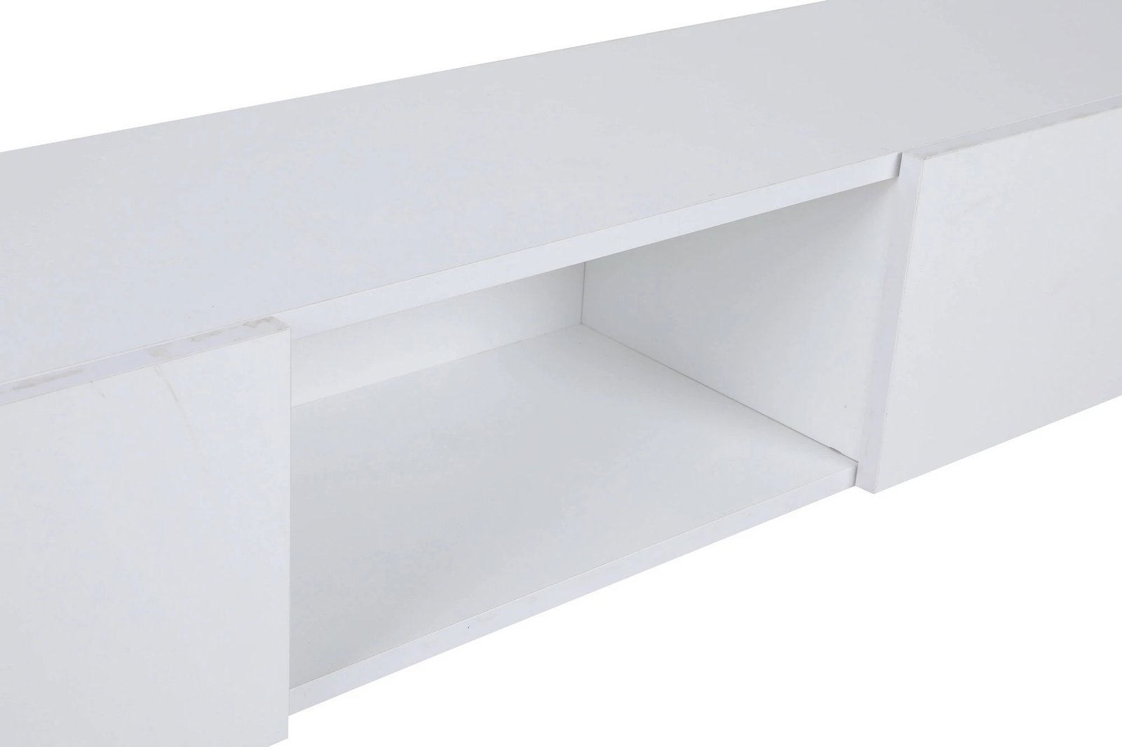 Komodë TV Hanah Home, Wagna, ngjyrë e bardhë