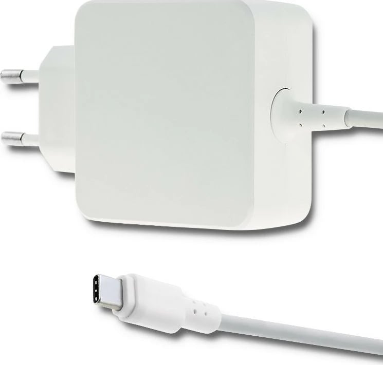 Karikues mur Qoltec 45W, USB-C, i bardhë