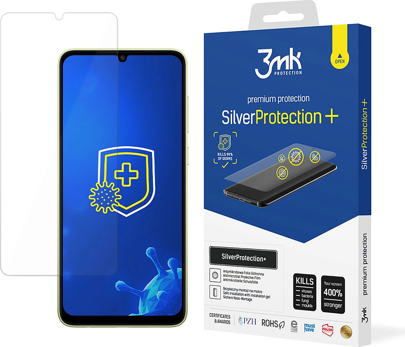 Film mbrojtës 3mk SilverProtection+ për Samsung Galaxy A06
