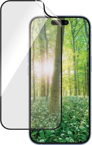 Mbështjellës ekranit PanzerGlass MATRIX për iPhone 16, 6.1 inç, Ultra-Wide Fit, Transparent