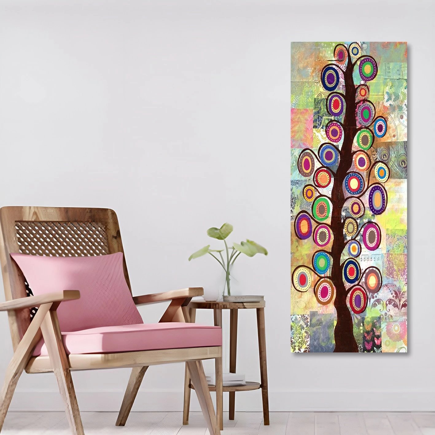 Pikturë dekorative në kanavacë, shumëngjyrëshe, Wallity KNV4434_3080, 30x80cm