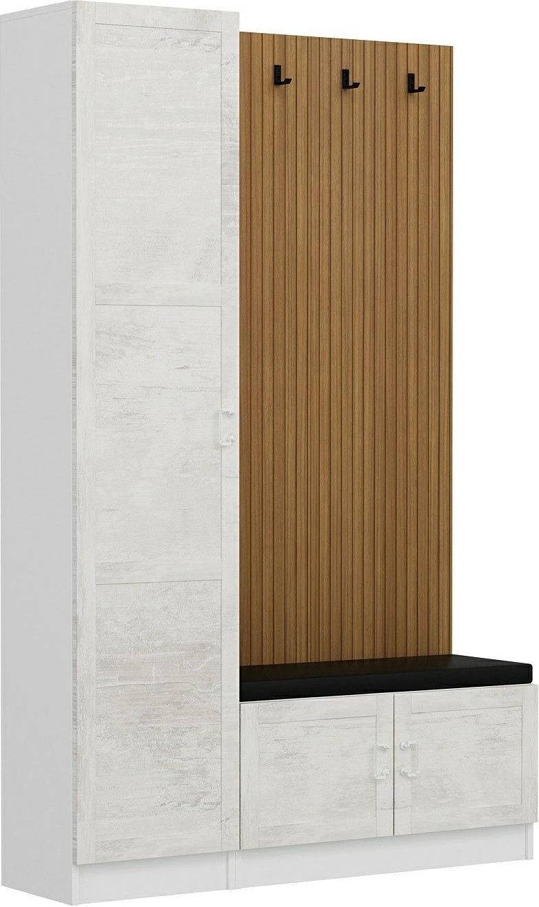 Stendë korridori Skye Decor, Noah - 8306, ngjyrë e bardhë