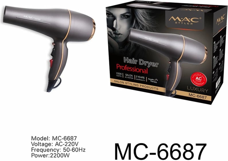 Tharëse Flokësh Mac MC-6687