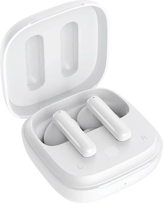 Kufje TWS QCY T13 ANC, pa tela, Bluetooth 5.3, ANC, të bardha