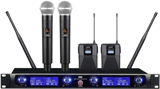 Mikrofon pa tela DNA WM4 VOCAL HEAD SET MIX