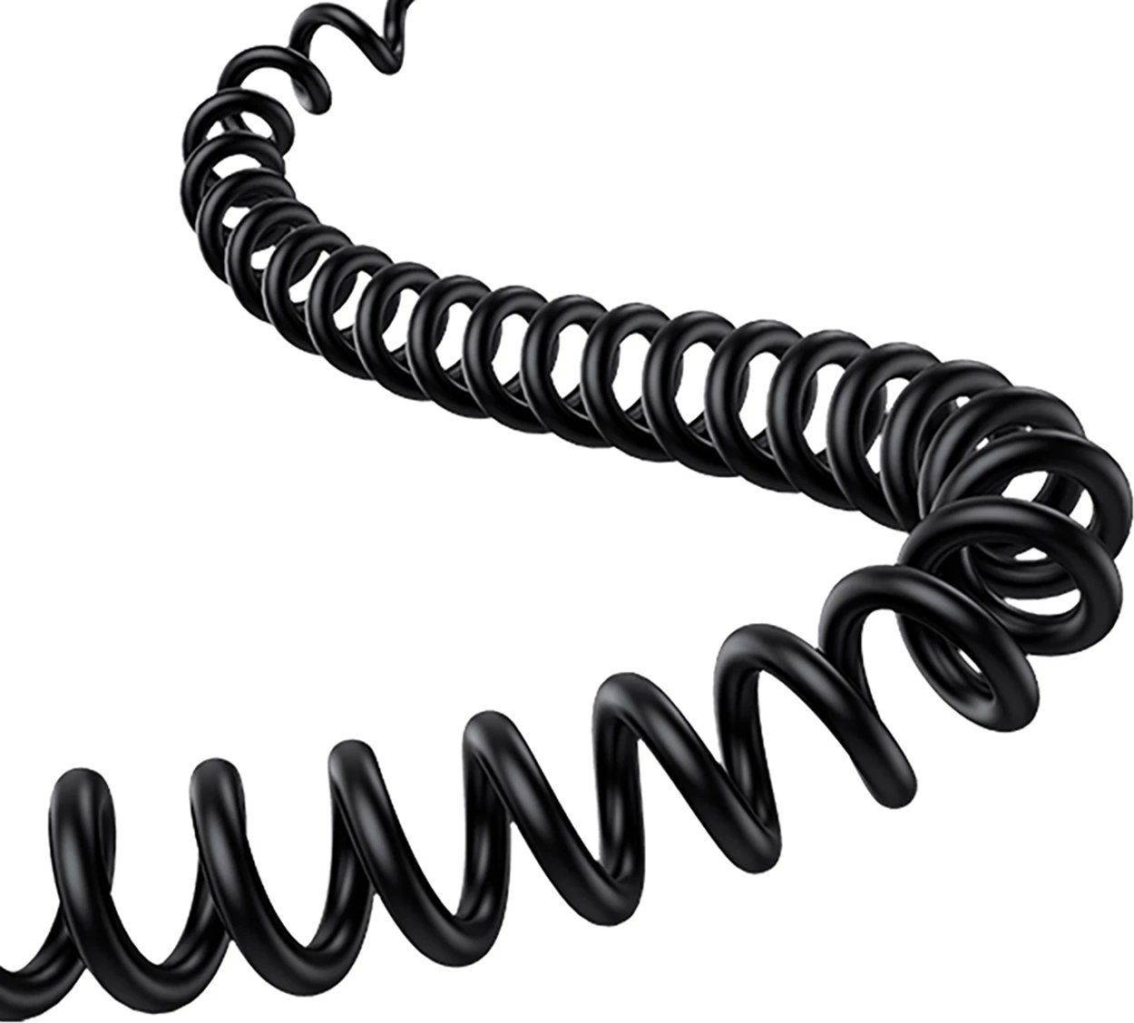 Karikues veture Baseus Circular, 60W, USB-A + USB-C, kabllo e integruar Lightning + USB-C 1.4m, e zezë