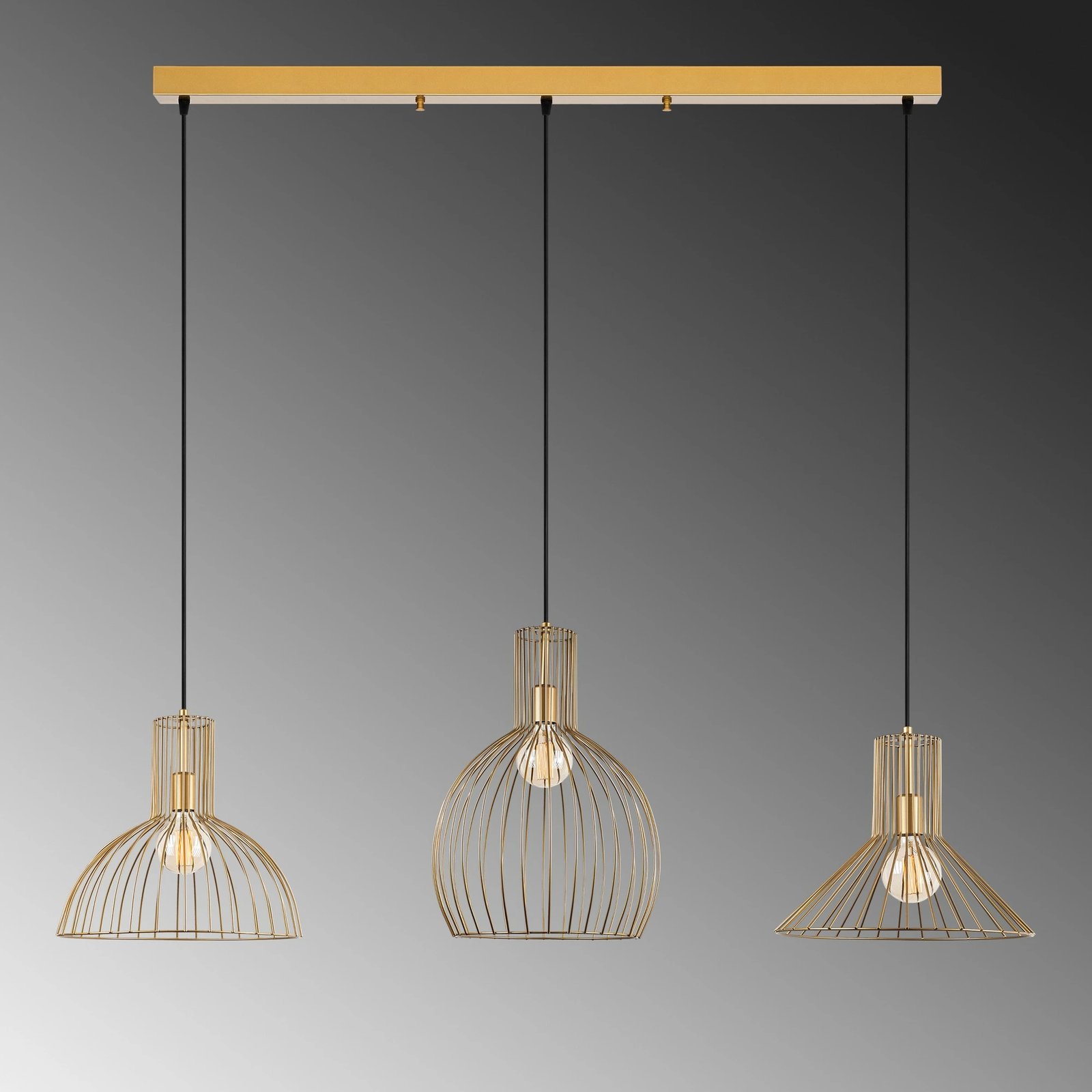 Llambë tavani Opviq Tabut, ngjyrë ari, MR-768-1