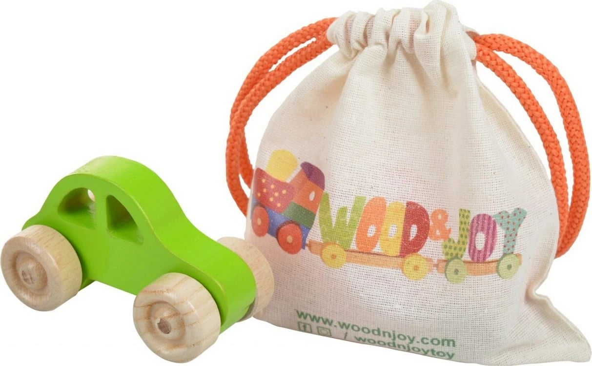 Lodër makinë prej druri, ngjyrë e gjelbër, Skye Decor