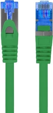 Kabllo Lanberg Patchcord, CAT.6A S / FTP, 10m, e gjelbër
