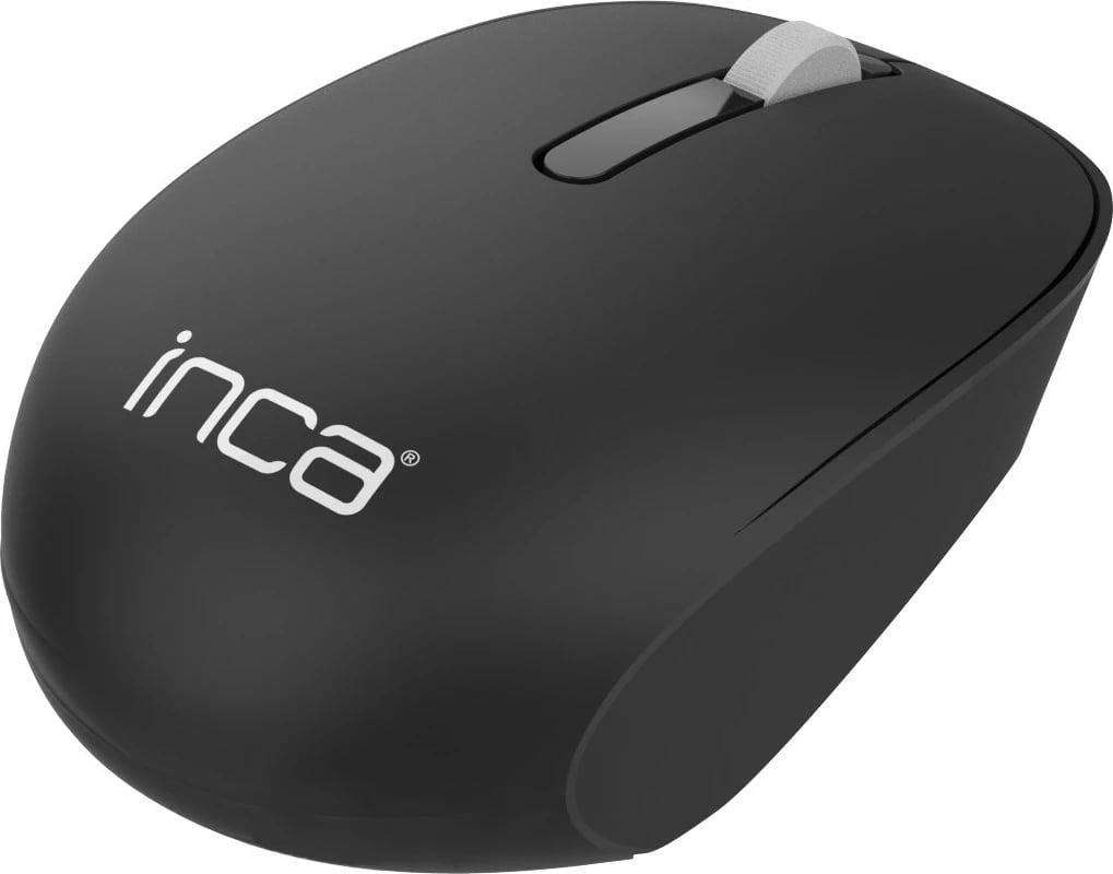 Maus Inca IWM-241RS, wireless, 1200 DPI, Candy Design 3D, e zezë