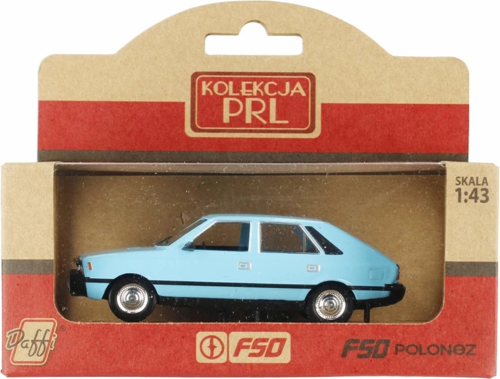 Makine lodër Daffi FSO Polonez K-581, 1:43, Metal, Blu