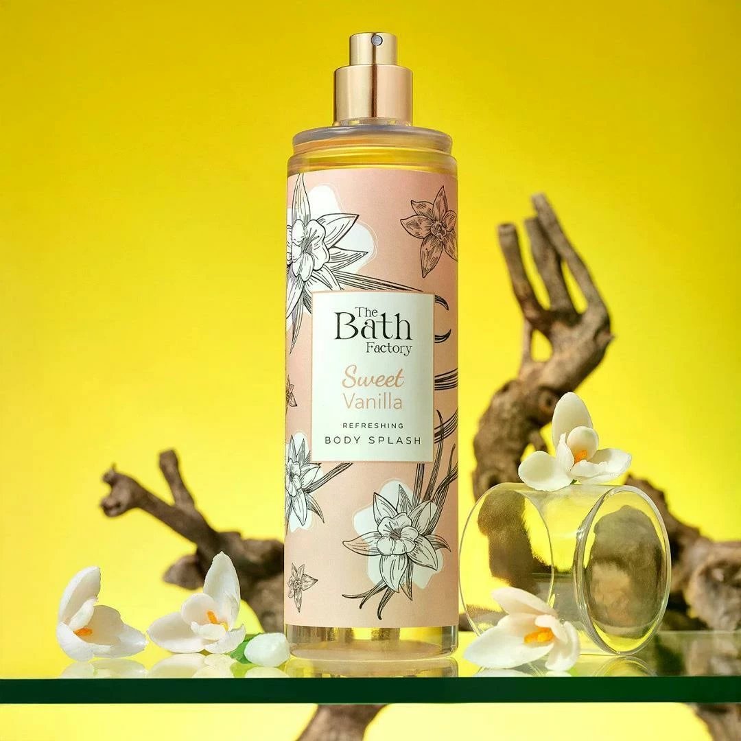 Sprej për Trup The Bath Factory Vanilla 200 ml