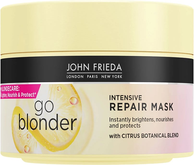 Maskë për flokë për femra John Frieda Go Blonder Intensive Repair Mask 250ml