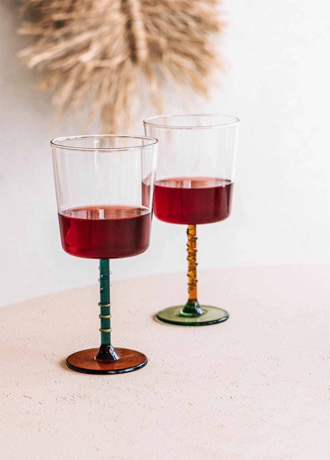 Gotë qelqi Hermia, BRD0080, ngjyrë e gjelbër, 8x8x18cm