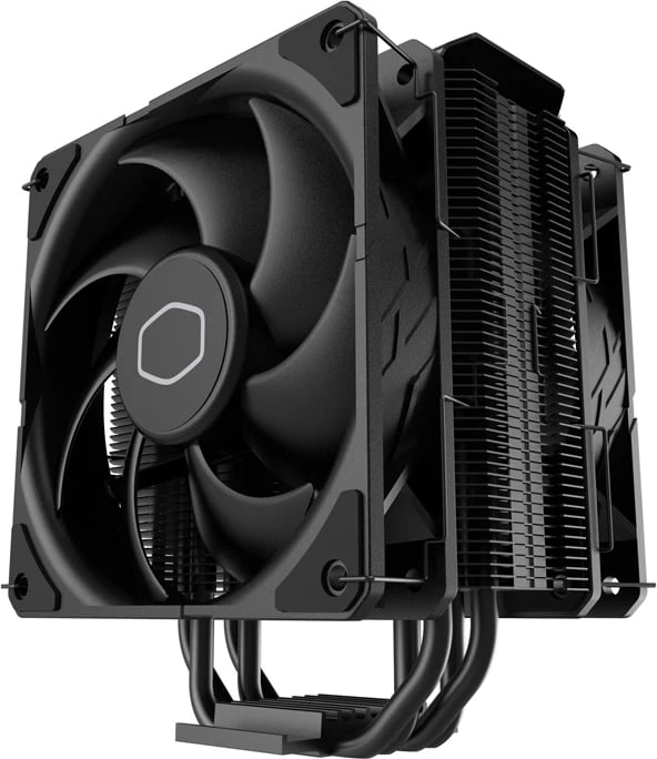 Ftohës procesori Cooler Master Hyper 212 Black X Duo, 2 ventilatorë, i zi