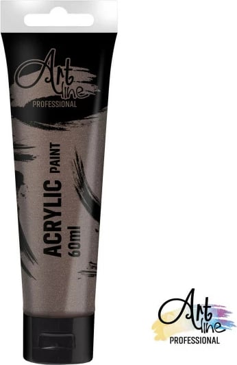 OSH NGJYRE AKRIL 60ML 1/6 METALLIC DARK BROWN ART064
