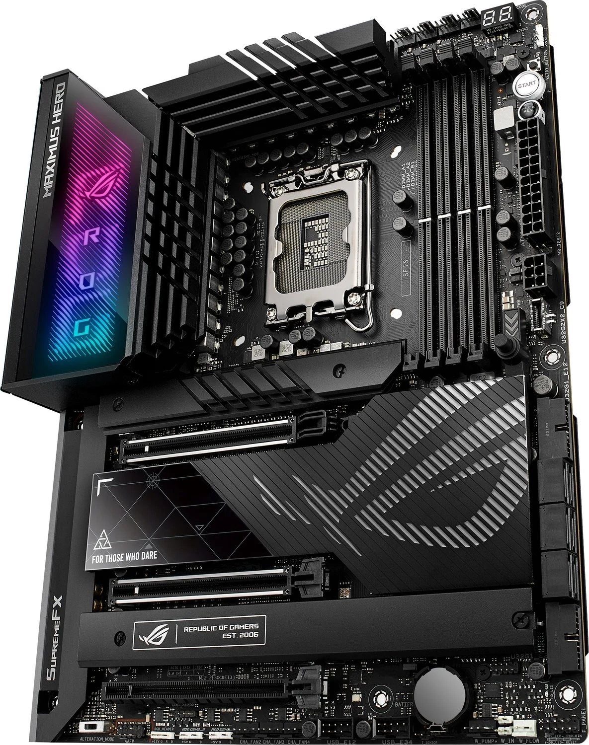 Pllakë amë ASUS ROG MAXIMUS Z790 HERO - Intel Z790