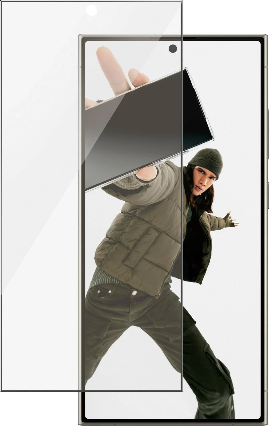 Mbështjellës ekrani PanzerGlass për Samsung Galaxy S24 Ultra, transparent