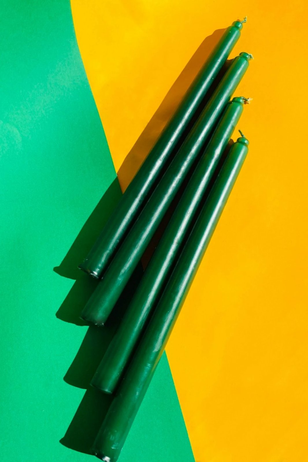 Set qirinjsh (4 copë), ngjyrë e gjelbër, Premium Christmas, Evila Originals Set qirinjsh (4 copë), ngjyrë e gjelbër, Premium Christmas, Evila Originals