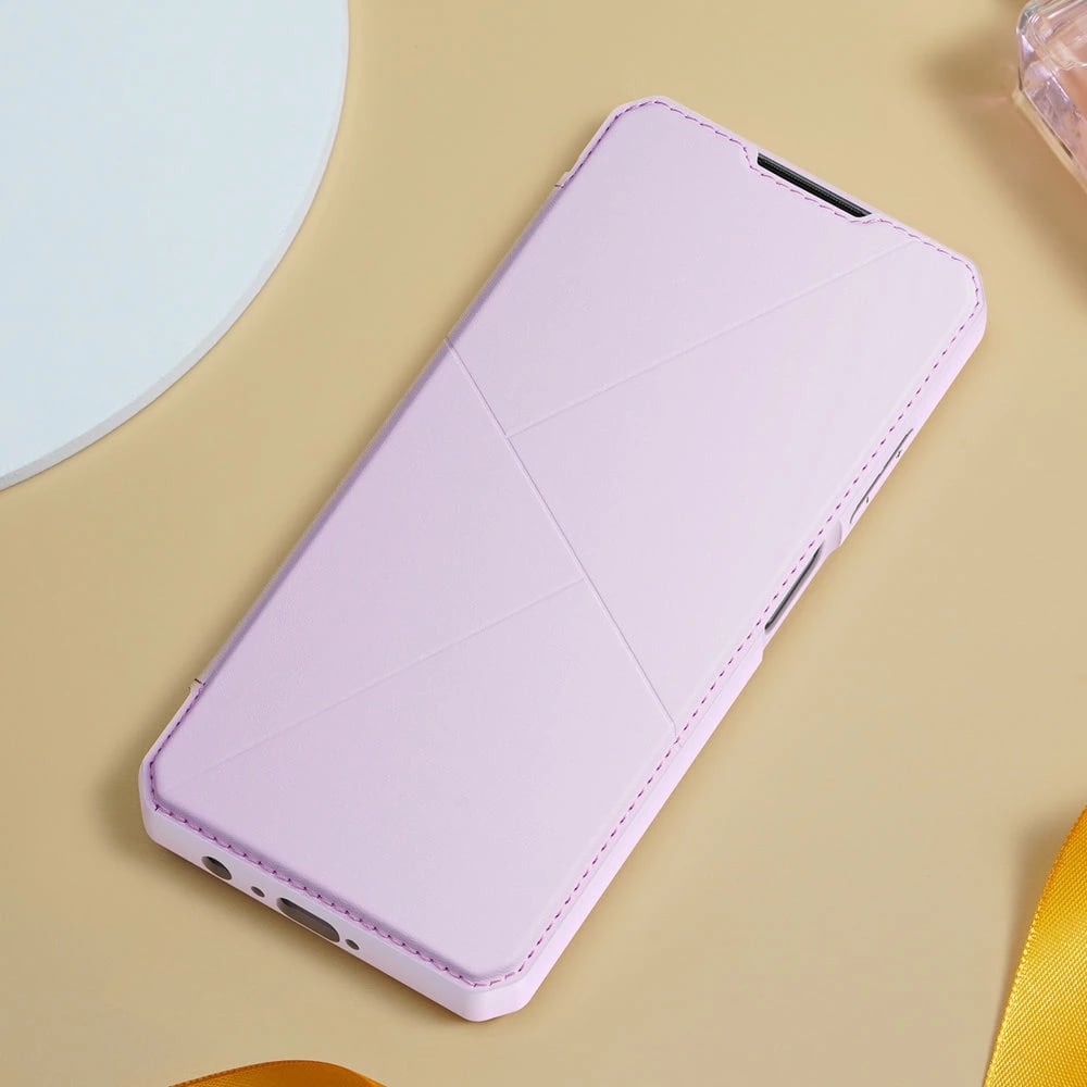 Mbështjellës Dux Ducis Skin X Bookcase për Samsung Galaxy A03s, rozë