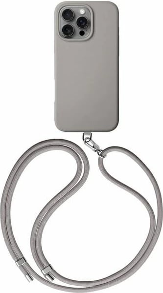 Mbështjellës UNIQ Coehl Creme Magnetic Charging për iPhone 16 Pro 6.3", MagSafe, Gri