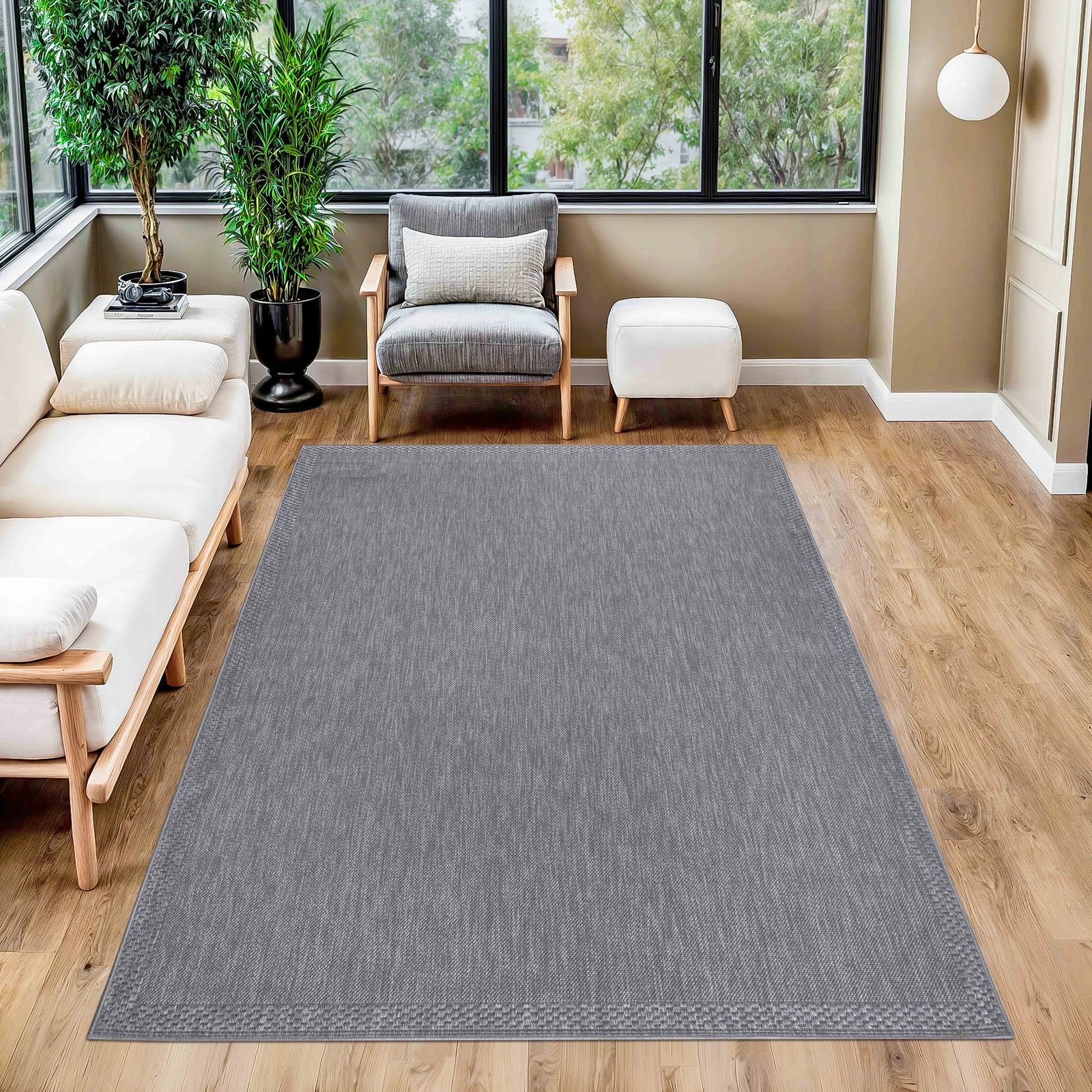 Qilim Conceptum Hypnose, Celesta, gri, 100x200cm