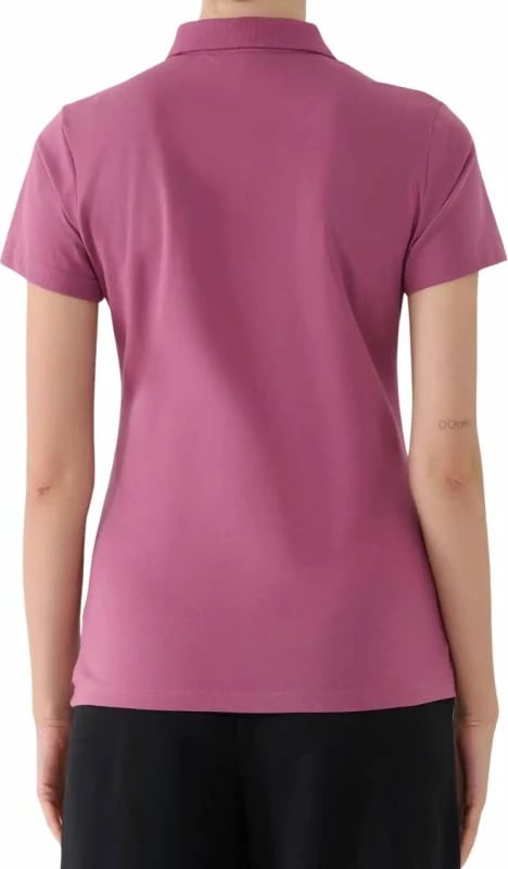 Maicë polo për femra 4F, burgundy