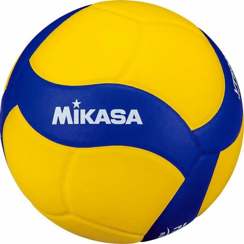 Top Volleyball Mikasa VT500W për Meshkuj, Femra dhe Fëmijë, Blu dhe i Verdhe