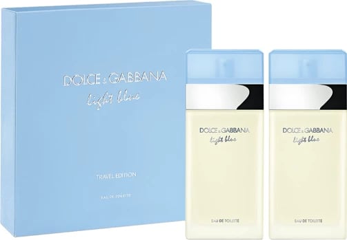 Set Eau de Toilette Dolce & Gabbana Light Blue, 50 ml, 2 copë