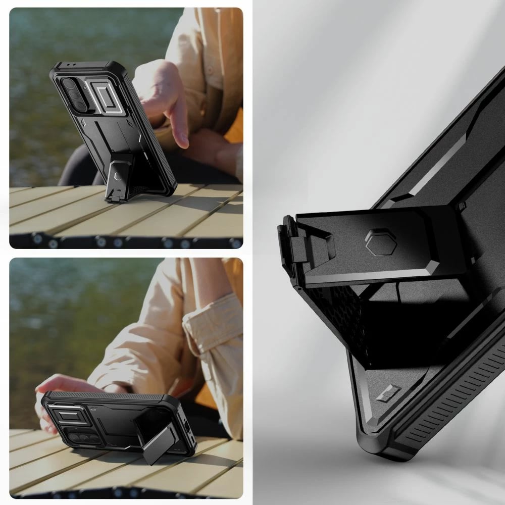 Mbështjellës Tech-Protect Kevlar Cam+ për Samsung Galaxy A36 5G, i zi