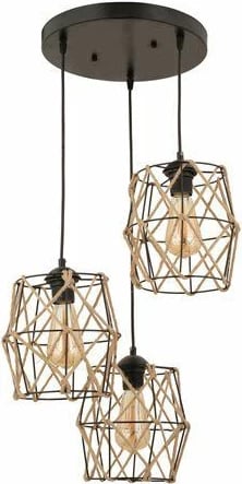 Llambë tavani Opviq, trup metalik, e zezë, 120-10 Llambë tavani Opviq, trup metalik, e zezë, 120-10