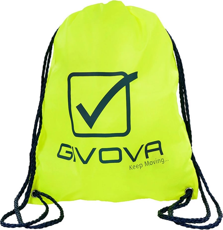 Çantë shpine për atlete Givova, unisex, e verdhë