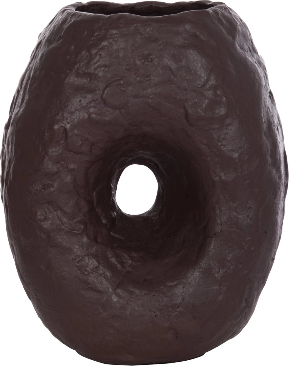 Vazo dekorative tavoline NAMENTIS, terrakotë, ngjyrë çokollate, FH4673.07S, 22x13x28cm Vazo dekorative tavoline NAMENTIS, terrakotë, ngjyrë çokollate, FH4673.07S, 22x13x28cm