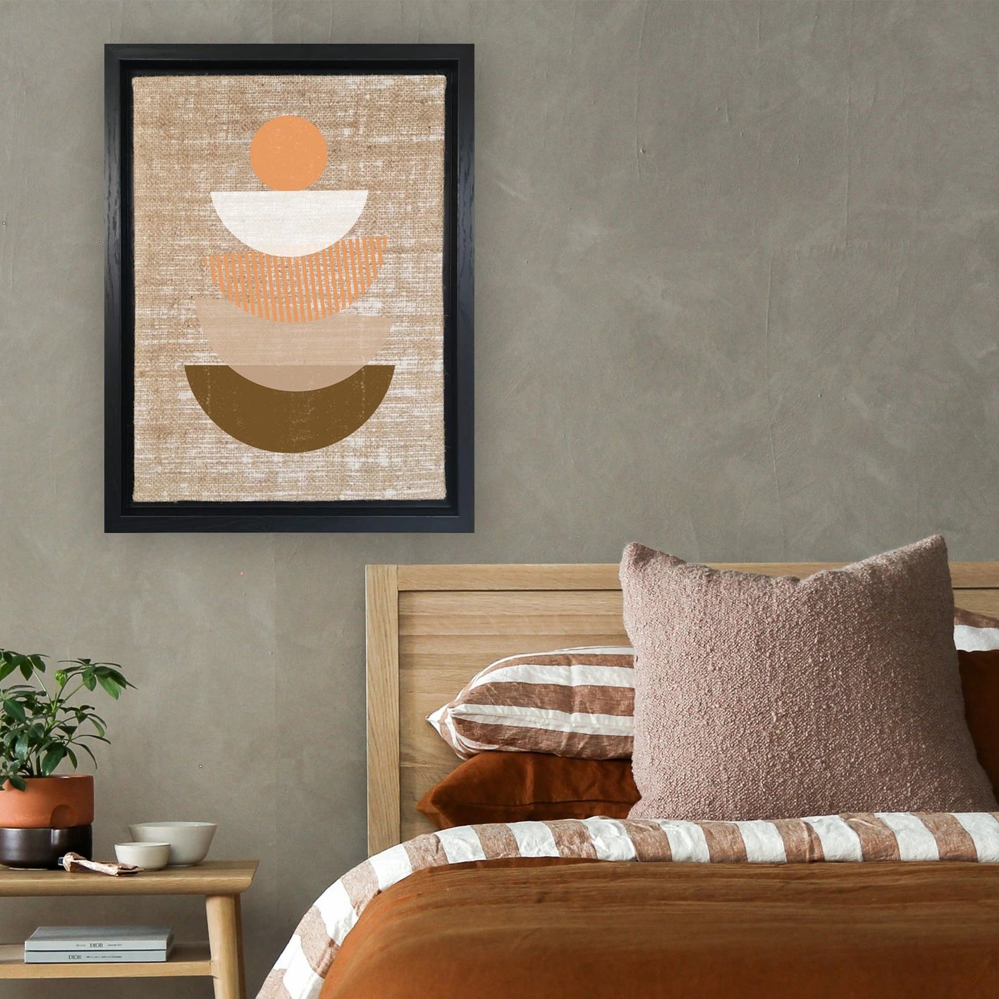 Pikturë dekorative në kanavacë, shumëngjyrëshe, Wallity, LSJ21906820098, 36x46cm