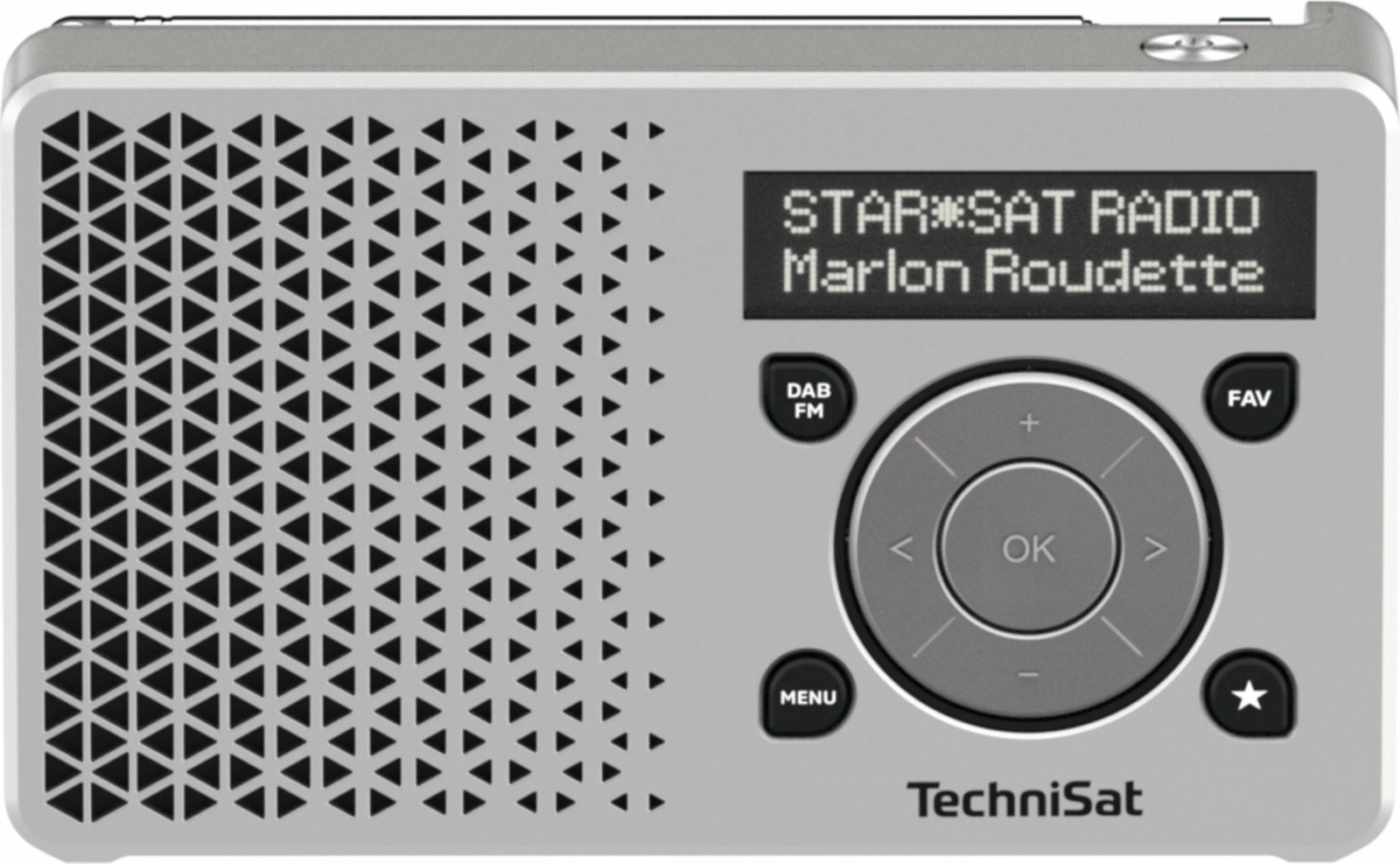 Radio digjitale TechniSat DigitRadio 1, argjend