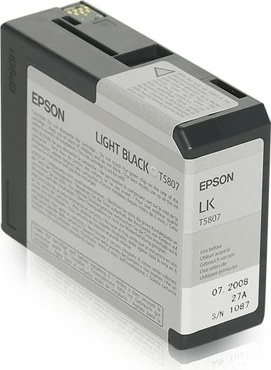 Toner Epson T580700, 80 ml, ngjyrë e zezë e lehtë